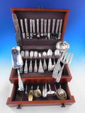 Berry by Whiting Sterling Silver Flatware Service Set 98 pieces Rare Multi-Motif