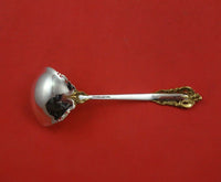 Grande Baroque Gold Accents by Wallace Sterling Silver Sauce Ladle 6" Serving