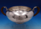 Axel Salomonsen Danish .925 Silver Tureen with Cover Wood 3-D Rings (#7406)