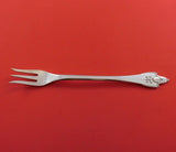 Akkeleje by Georg Jensen Danish Sterling Silver Cocktail Fork 5 3/4"