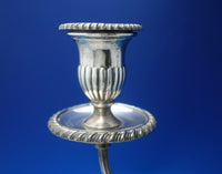 Gadroon by Unknown Silver on Copper Candelabra Three-Light 15" (#6051)