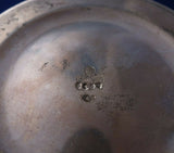 King George by Wilcox Wagoner and Watson Sterling Silver Basket w/Handle (#5831)