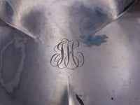 Cellini Shop Sterling Silver Fruit Bowl Handwrought Clover Shape (#4424)