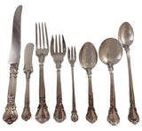 Chantilly by Gorham Sterling Silver Dinner Flatware Set 18 Service 165 Pcs Huge!