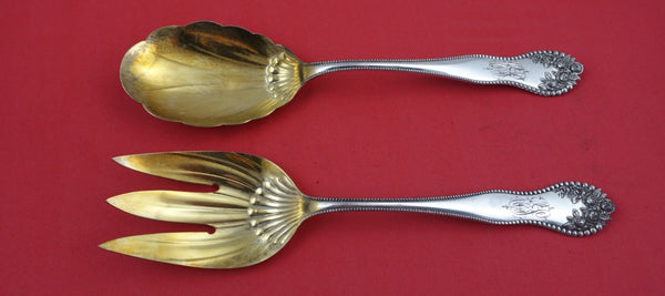 Lancaster by Gorham Sterling Silver Salad Serving Set GW  8 1/2"