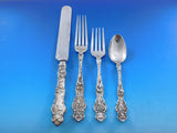 Irian by Wallace Sterling Silver Flatware Service for 12 Set 146 pieces Dinner