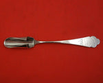 Vanderslice Coin Silver Cheese Scoop with Acid Etched Mouse 8 1/4" Serving