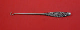 Flora by Shiebler Sterling Silver Button Hook w/ forget me not 6"