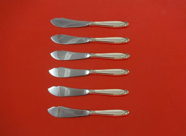 Prelude by International Sterling Silver Trout Knife Set HHWS 6pc Custom