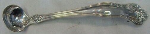 Stratford by International Sterling Silver Mustard Ladle Custom Made 4 1/4"