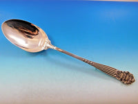 Georgian by Towle Sterling Silver Stuffing Spoon All-Sterling w/ Button 13 1/2"