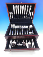 Rosecrest by Alvin Sterling Silver Flatware Set for 8 Service 56 pcs Dinner