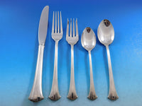 Newport Scroll by Gorham Sterling Silver Flatware Set for 12 Service 69 pieces