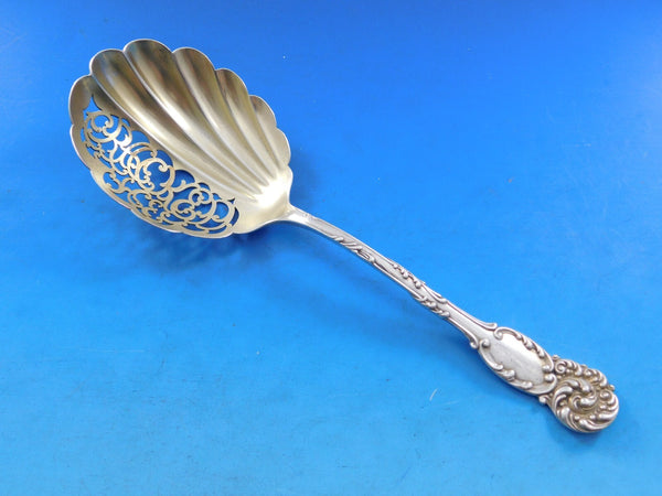 La Reine by Reed and Barton Sterling Silver Ice Spoon GW 8 3/4" Pcd Cracked Ice