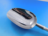 Rose Point by Wallace Sterling Silver Ice Scoop HH w/Stainless Custom 9 1/4"