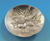 Repousse by Kirk Sterling Silver Individual Nut Dish Cup Set + Picks 12 Custom