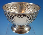 J. Gloster Ltd. English Sterling Silver Repoussed and Chased Pedestal Bowl #1651