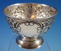 J. Gloster Ltd. English Sterling Silver Repoussed and Chased Pedestal Bowl #1651