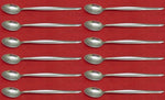 Contour by Towle Sterling Silver Iced Tea Spoon Set 12 pieces 8"