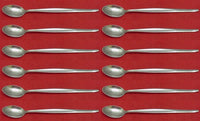 Contour by Towle Sterling Silver Iced Tea Spoon Set 12 pieces 8"