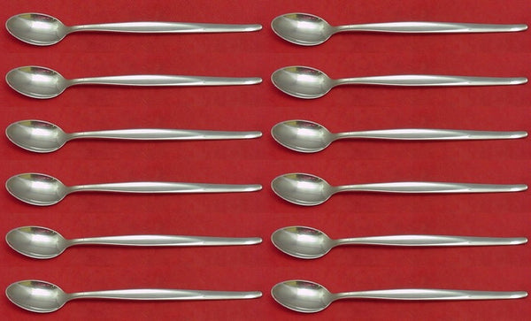 Contour by Towle Sterling Silver Iced Tea Spoon Set 12 pieces 8"