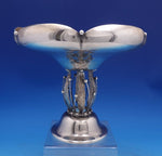 Fina Sterling Silver Centerpiece on Pedestal w/Leaf Berries #300 25.1ozt (#7058)