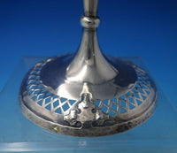 Fourteenth Century by Shreve Sterling Silver Candlestick Pair 8 1/2" (#5582)