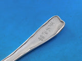 Lap Over Acid Etched by Tiffany Sterling Silver Regular Fork Flowers 7 1/4" #3