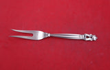 Acorn by Georg Jensen Sterling Hors d' oeuvre Fork 2-Tine w/ GI Mark 6 1/4"