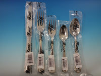 Ascot by Ricci Stainless Steel Flatware Tableware Set Service 5-pc Setting New