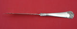 Marie Antoinette by Shiebler Sterling Silver Master Butter flat handle twist 8"