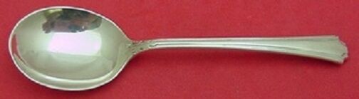 Georgian Colonial By Wallace Sterling Silver Cream Soup Spoon 6"