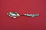 Flora by Shiebler Sterling Grapefruit Spoon w/ forget-me-not 5 3/4"