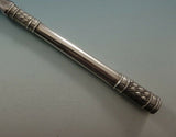 Aegean Weave Plain by Wallace Sterling Silver Master Butter Hollow Handle 7 1/4"