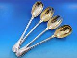 Filet Coquille Shell by Aucoc French 950 Silver Flatware Set Service in Chest