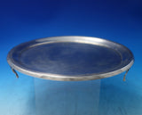 Coin Silver Salver Tray Footed Circa 1830 1 3/8" x 10" 23.2 ozt. (#6168)
