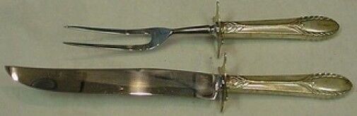 Trousseau by International Sterling Silver Roast Carving Set 2pc
