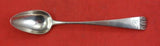 Coin Silver by Various Makers Teaspoon leaf pattern 6"