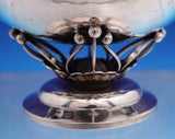 Georg Jensen Sterling Silver Sugar Basket with Handle #235B (#1359) Gorgeous!