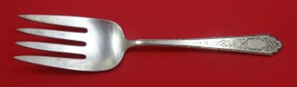 Mary II by Lunt Sterling Silver Salad Serving Fork 9 1 /4" Heirloom Silverware