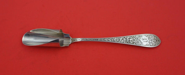 Colonial B Engraved by Whiting Sterling Silver Cheese Scoop large  8 3/8"