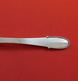 Beaded by Georg Jensen Sterling Silver Pie Server All Sterling Flat Handle 9"