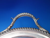 English Georgian Sterling Silver Tea Tray with Handles London 1814  (#6331)