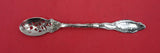 Mille Fleurs by International Sterling Olive Spoon pierced original 5 7/8"