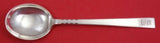 Neptune by John Petterson Sterling Silver Cream Soup Spoon w/applied mono 6 1/2"