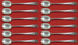 Spring Glory by International Sterling Silver Ice Cream Fork Custom Set 12 pcs