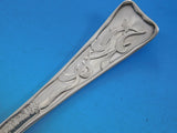 Lap Over Acid Etched by Tiffany Sterling Silver Fish Server Catfish Seaweed Sea