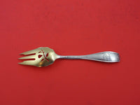 Pomona by Towle Sterling Silver Pastry Fork 3-tine pierced GW w/ pears 6"