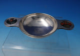 JF English Sterling Silver Wine Taster with Applied Stones Bright-Cut (#5180)