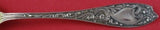 Bessie by Wallace Sterling Silver Melon Spoon Gold Washed Swirled 5 3/4"
